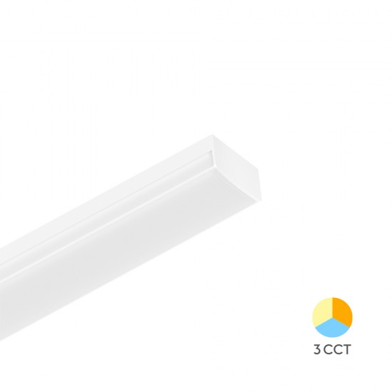 Φωτιστικό led στεγανό 36w 120cm 3cct IP40
