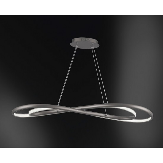 Κρεμαστό Led "Collin" 27w 1750lm 3cct με control