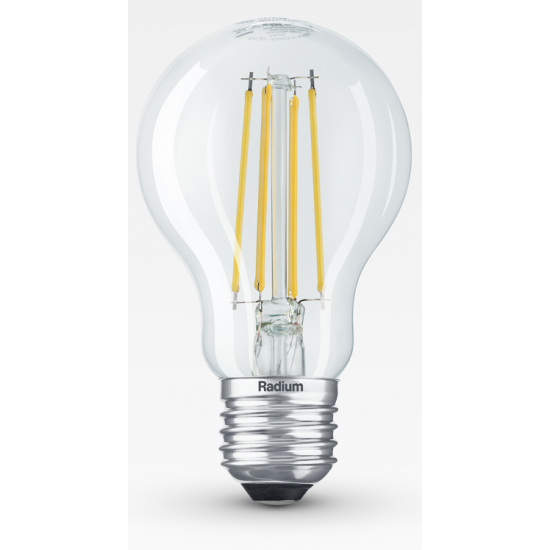 Λάμπα led "filament" διάφανη Dimmable E27 Α60 5,9w 2700k 806lm