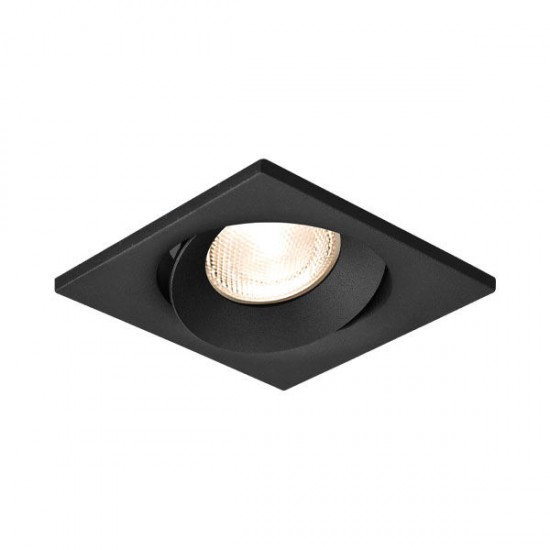 Σποτ Tetra SQR GU10 Μαύρο