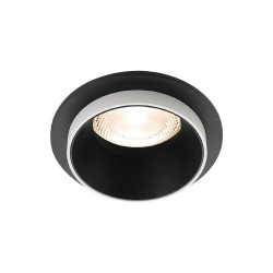 Σποτ ALFA GU10 RND Μαύρο Λευκό Μονό