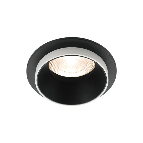 Σποτ ALFA GU10 RND Μαύρο Λευκό Μονό