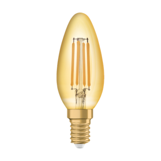 Λάμπα led "filament" Μελί Κερί E14 4w 2400k 410lm