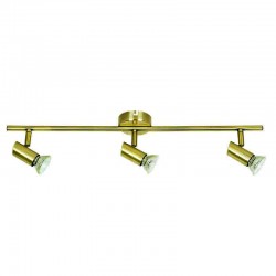 InLight Επιτοίχιο σποτ από μέταλλο σε οξυντέ απόχρωση 3XGU10 D:60cm (9076-3Φ-Οξυντέ)