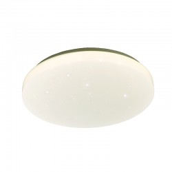 InLight Πλαφονιέρα οροφής LED 30W 4000K από λευκό ακρυλικό D:44cm (42162-B-Λευκό)