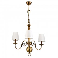 InLight Κρεμαστό φωτιστικό από οξυντέ μέταλλο 3XE14 D:60cm (5309-3)