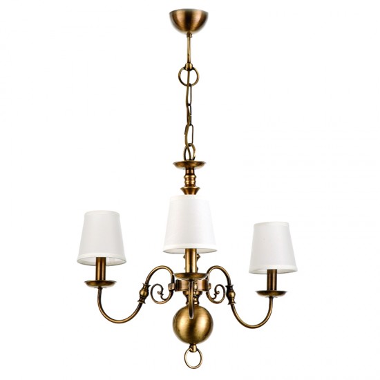 InLight Κρεμαστό φωτιστικό από οξυντέ μέταλλο 3XE14 D:60cm (5309-3)