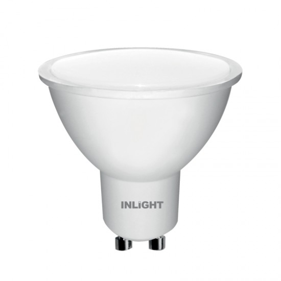 InLight GU10 LED 8watt 4000Κ Φυσικό Λευκό (7.10.08.10.2) InLight GU10 LED 8watt 4000Κ Φυσικό Λευκό (7.10.08.10.2)