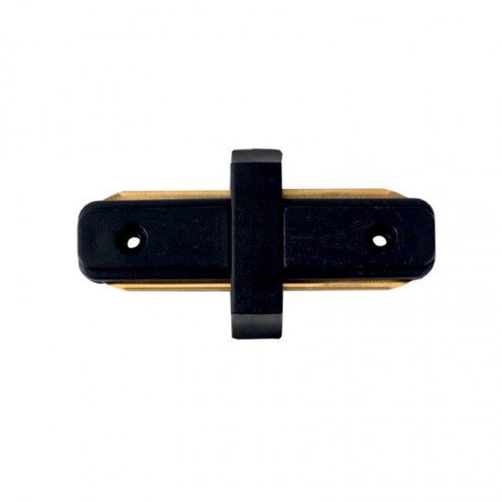 InLight Σύνδεσμος Ευθεία Μαύρος Μονοφασικής Ράγας (TC001-BL)