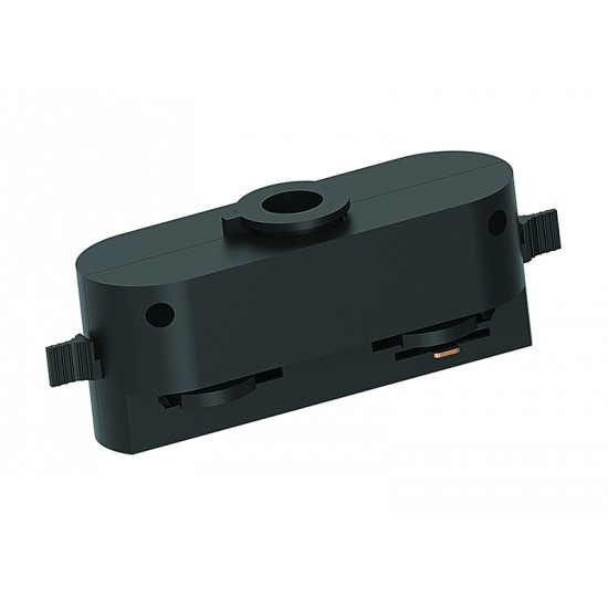 InLight Βάση μαύρη μονοφασικής ράγας για κρέμαση φωτιστικού (TC005-BL) InLight Βάση μαύρη μονοφασικής ράγας για κρέμαση φωτιστικού (TC005-BL)