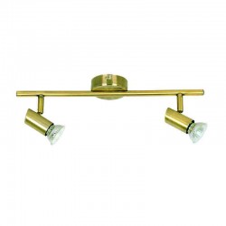 InLight Επιτοίχιο σποτ από μέταλλο σε οξυντέ απόχρωση 2XGU10 D:40cm (9076-2Φ-Οξυντέ)