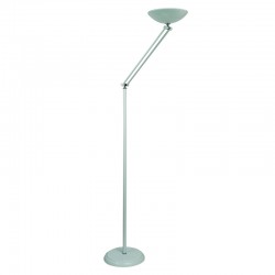 InLight Επιδαπέδιο φωτιστικό από λευκό μέταλλο 1XR75 D:187cm (45017-Βαφείου-Λευκό)