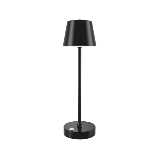 it-Lighting Tahoe Rechargeable LED 2W 3CCT Touch Table Lamp Black D38cmx11cm (80100210) it-Lighting Tahoe Rechargeable LED 2W 3CCT Touch Table Lamp Black D38cmx11cm (80100210)