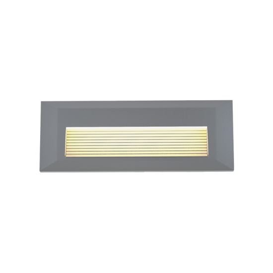 it-Lighting Mono LED 3W 3CCT Outdoor Wall Lamp Grey D:22cmx2.8cm (80201730)