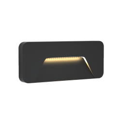 it-Lighting Kentucky LED 3W 3CCT Outdoor Wall Lamp Anthracite D:22cmx8cm (80202040)