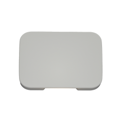 it-Lighting Silver LED 1W 3000K Outdoor Wall Lamp White D:5cmx7cm (80202420)