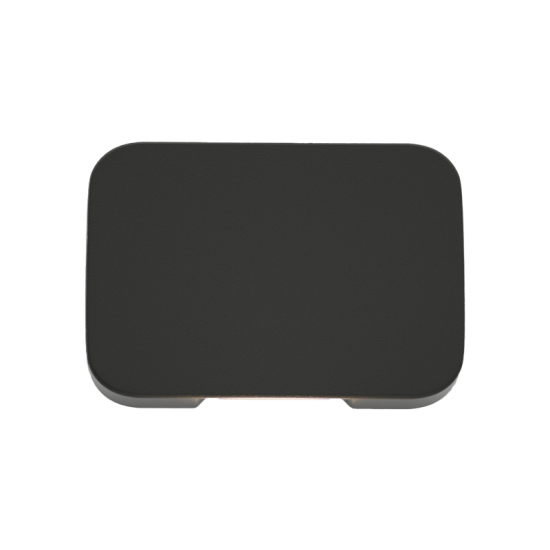 it-Lighting Silver LED 1W 3000K Outdoor Wall Lamp Anthracite D:5cmx7cm (80202440)