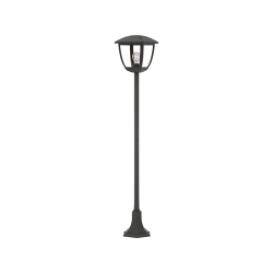 it-Lighting Avalanche 1xE27 Outdoor Pole Light Black D:120cmx18.5cm (80500114)