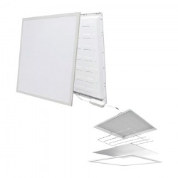 InLight LED Panel 48watt Backlight Τετράγωνο 4000Κ Φυσικό Λευκό D:59,5cm (2.48.02.2)