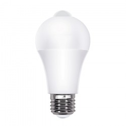 InLight E27 LED A60 12watt 3000Κ Day Night and Motion Sensor Θερμό Λευκό (7.27.12.44.1)