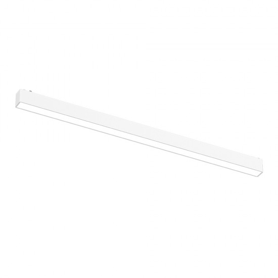 InLight Φωτιστικό LED 20W 3000K για Ultra-Thin μαγνητική ράγα σε λευκή απόχρωση D:61,5cmX2,4cm (T03101-WH)
