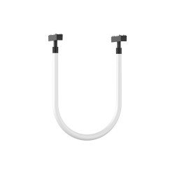 InLight Φωτιστικό LED 8W 3000K για Ultra-Thin μαγνητική ράγα σε μαύρη απόχρωση D:50cm (T04501-BL)