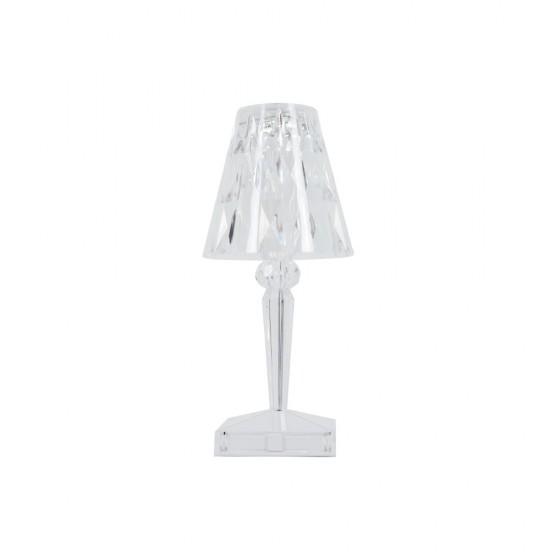 InLight Επιτραπέζιο επαναφορτιζόμενο φωτιστικό 3000K σε διάφανη απόχρωση (3032-Transparent)