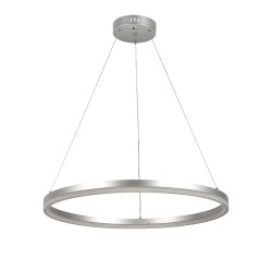 InLight Κρεμαστό φωτιστικό LED 45W 3CCT (by switch on base)   6095-C-Silver