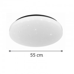 InLight Πλαφονιέρα οροφής LED 36W 4000K από λευκό ακρυλικό D:55cm (42162-Α-Λευκό)