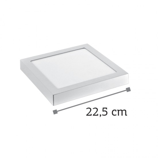 InLight LED Mounted Panel 20watt Τετράγωνο 3000K Θερμό Λευκό D:22,5cm (2.20.03.1) InLight LED Mounted Panel 20watt Τετράγωνο 3000K Θερμό Λευκό D:22,5cm (2.20.03.1)