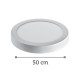 InLight LED Mounted Panel 36watt Στρογγυλό 4000Κ Φυσικό Λευκό D:50cm (2.36.04.2)