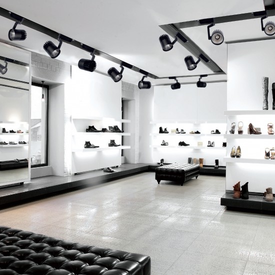 InLight Σποτ Ράγας Λευκό LED 30W 4000K D:10cmX23cm (T00102-WH)