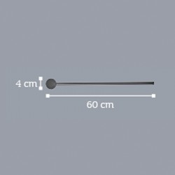 InLight Επιτοίχιο φωτιστικό LED 7W 3000K από χρυσαφί μέταλλο D:60cm (43015-GL)