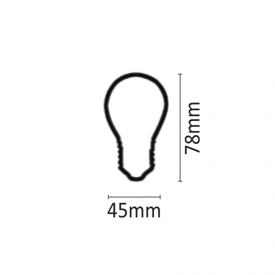 InLight E27 LED Filament G45 6watt (7.27.06.13.1)