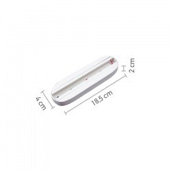 InLight Βάση για μονοφασική ράγα σε λευκή απόχρωση (TC008-WH)