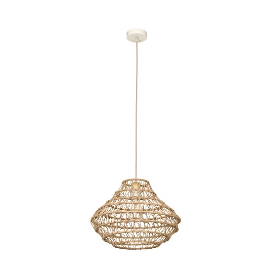 InLight Κρεμαστό Φωτιστικό από σχοινί 1xE27 D:40cm (4042)