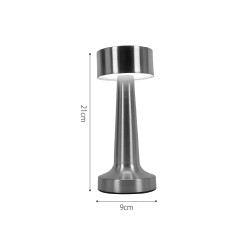 InLight Επιτραπέζιο επαναφορτιζόμενο φωτιστικό 3CCT σε χρυσή απόχρωση (3033-Golden)