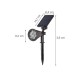 it-Lighting Amistad-LED 2W RGB Solar Spike Light in Black Color (80204910S)