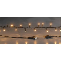 100L GS Λαμπάκια Με Επέκταση ,Πράσινο Καλώδιο/Θερμό Λαμπάκι , 4,5  Μέτρα