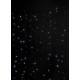 360Led Συμμετρική Κουρτίνα Με Επέκταση 200 x 200(H)cm,Πράσινο Καλώδιο/Λευκό Λαμπάκι