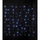 150Led Συμμετρική Κουρτίνα Με Επέκταση 200 x 100(h)cm ,Με Πράσινο Καλώδιο/Λευκό Λαμπάκι
