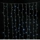 360Led Συμμετρική Κουρτίνα Ip44 Με Επέκταση 200 x 200(H)cm,Διάφανο Καλώδιο/Λευκό Λαμπάκι