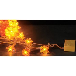 50 Λαμπάκια Με Ακρυλικά Σχέδια Και Πρόγραμμα, Απόστασης 9 Μέτρων