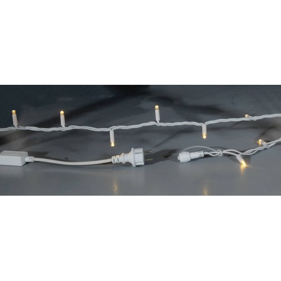 100Led Λαμπάκια Επεκτεινόμενα Με Λευκό Καλώδιο/Θερμό Λαμπάκι ,Ip65 , 11,5 Μέτρα 100Led Λαμπάκια Επεκτεινόμενα Με Λευκό Καλώδιο/Θερμό Λαμπάκι ,Ip65 , 11,5 Μέτρα