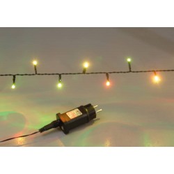 150Led Λαμπάκια App -Wifi Με Μετασχηματιστή Ip44 ,Με Πράσινο Καλώδιο/Διάφορους Φωτισμούς,15 Μέτρα