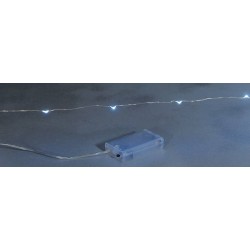 20Led Λαμπάκια Μπαταρίας Με Ψυχρό Φωτισμό 2 Μέτρα