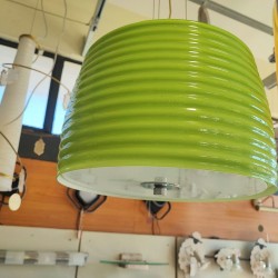 Κρεμαστό φωτιστικό μονόφωτο πράσινο