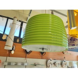 Κρεμαστό φωτιστικό μονόφωτο πράσινο