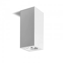 REIN - Γύψινο Επιτοίχιο Φωτιστικό - Απλίκα σε Λευκό Χρώμα