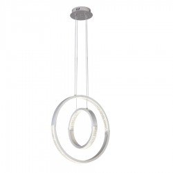 ΠΟΛΥΦΩΤΟ-ΚΡΕΜΑΣΤΟ ΦΩΤΙΣΤΙΚΟ LED-ΚΩΔ. D88095/2-SLV